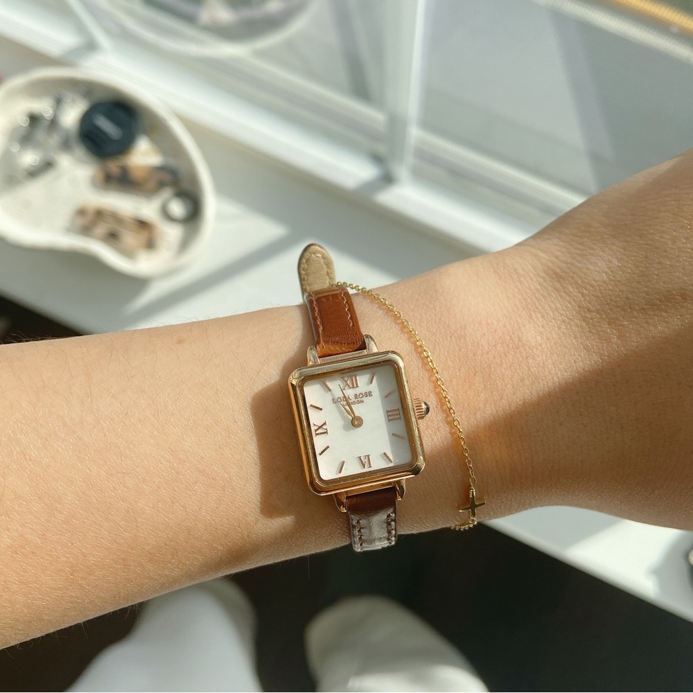 Lola Rose London Mother of Pearl watch